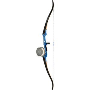 Fin Finder Bank Runner Bowfishing Recurve Package w/Drum Reel Package Blue 58 in. 35 lbs. RH