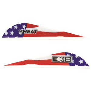 Bohning Heat Vanes American Flag 36 pk.