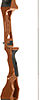 October Mountain Ascent Recurve Bow Orange 58 in. 50 lbs. RH