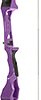 October Mountain Ascent Recurve Bow Purple 58 in. 40 lbs. RH