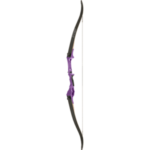 October Mountain Ascent Recurve Bow Purple 58 in. 45 lbs. RH