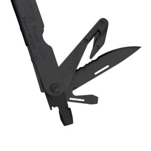SOG PowerLock EOD Multi-Tool with V-Cutter and Nylon Sheath (Black Oxide)
